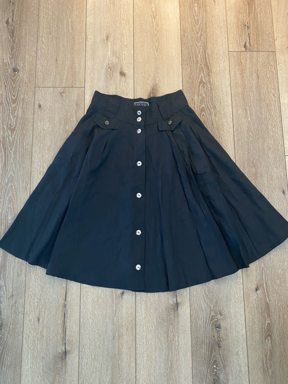 Vintage Vis a Vis Byblos Midi Women Skirt Made in Italy Size 44